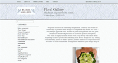 Desktop Screenshot of floralgallery.co.uk